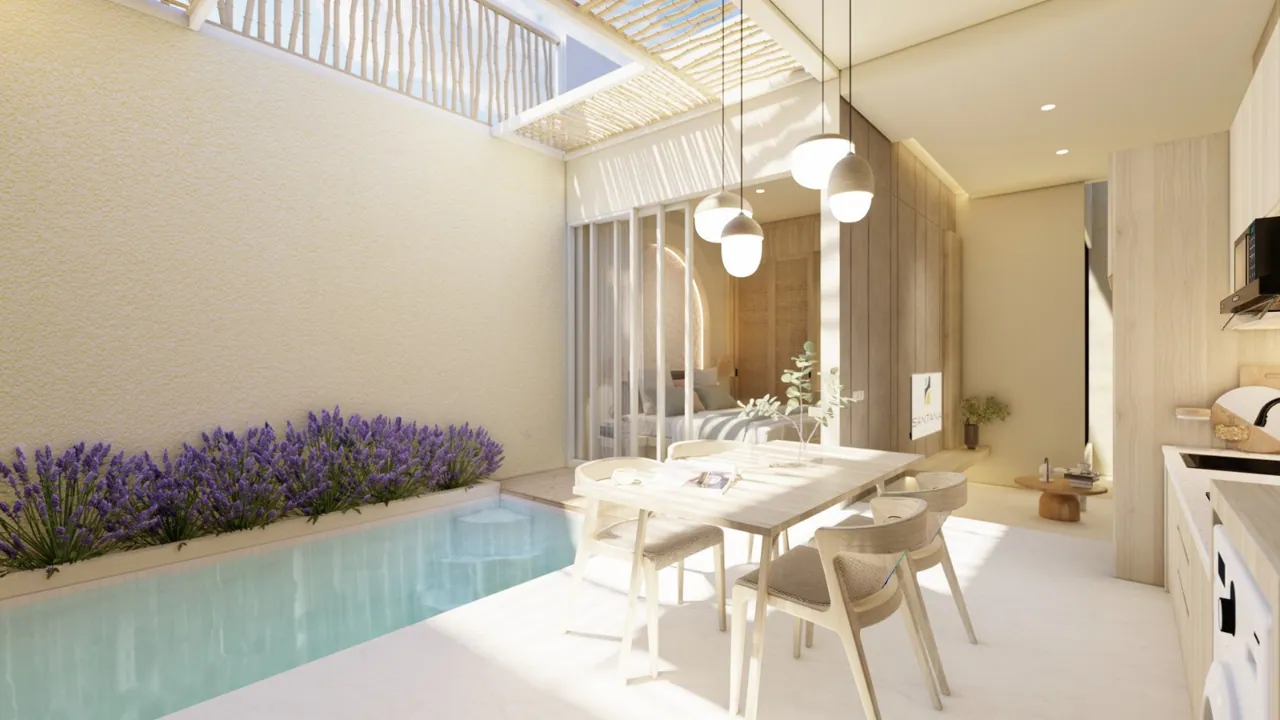 Interior kamar villa PROVA Bali